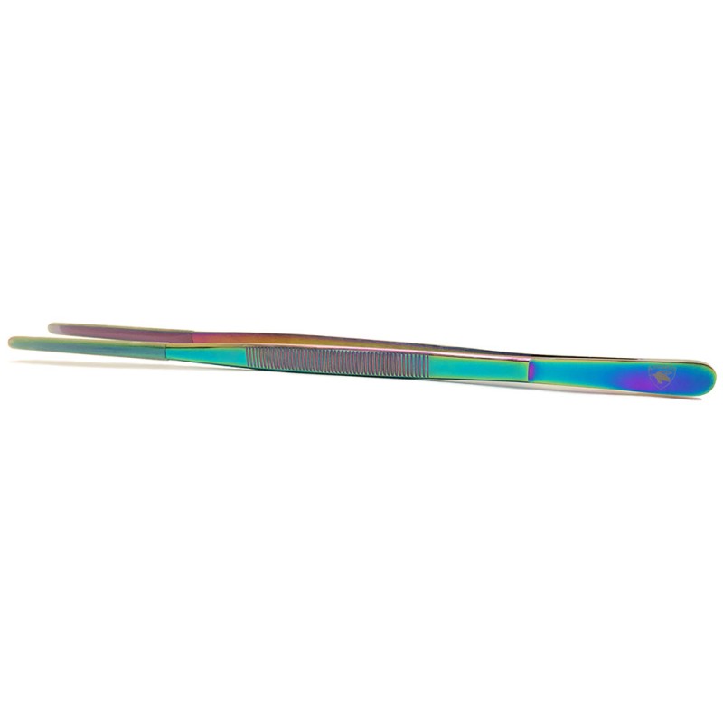 Reptile Feeding Forceps - Chameleon Chrome - 12"