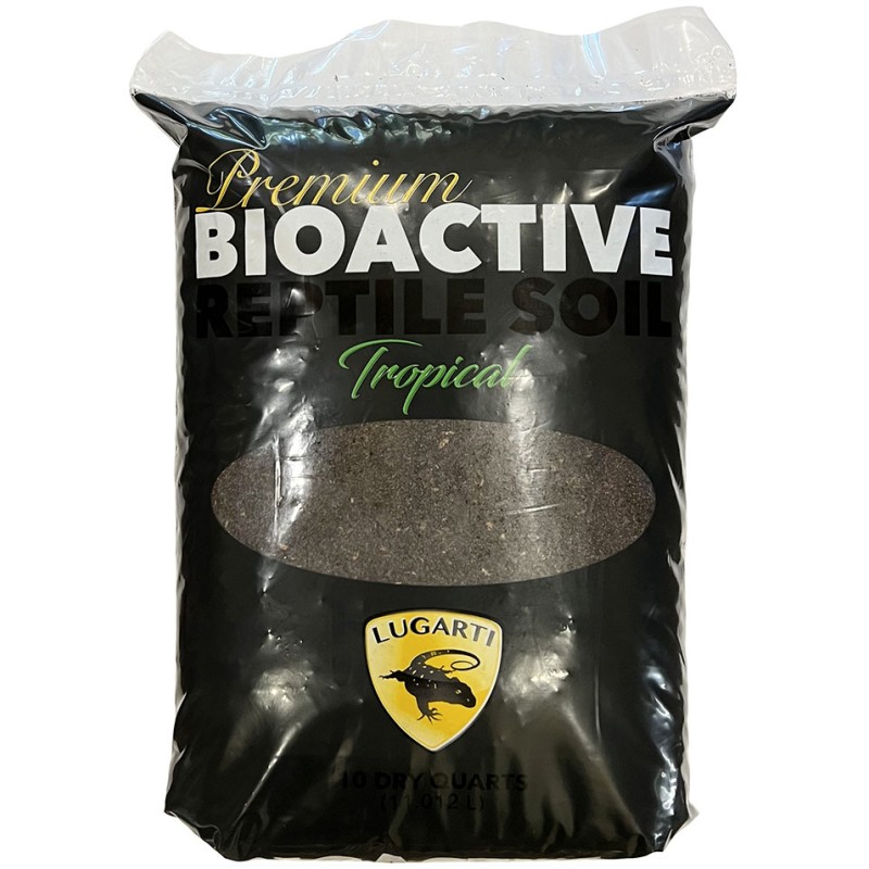 Premium Bioactive Reptile Soil - Tropical - 10 qt