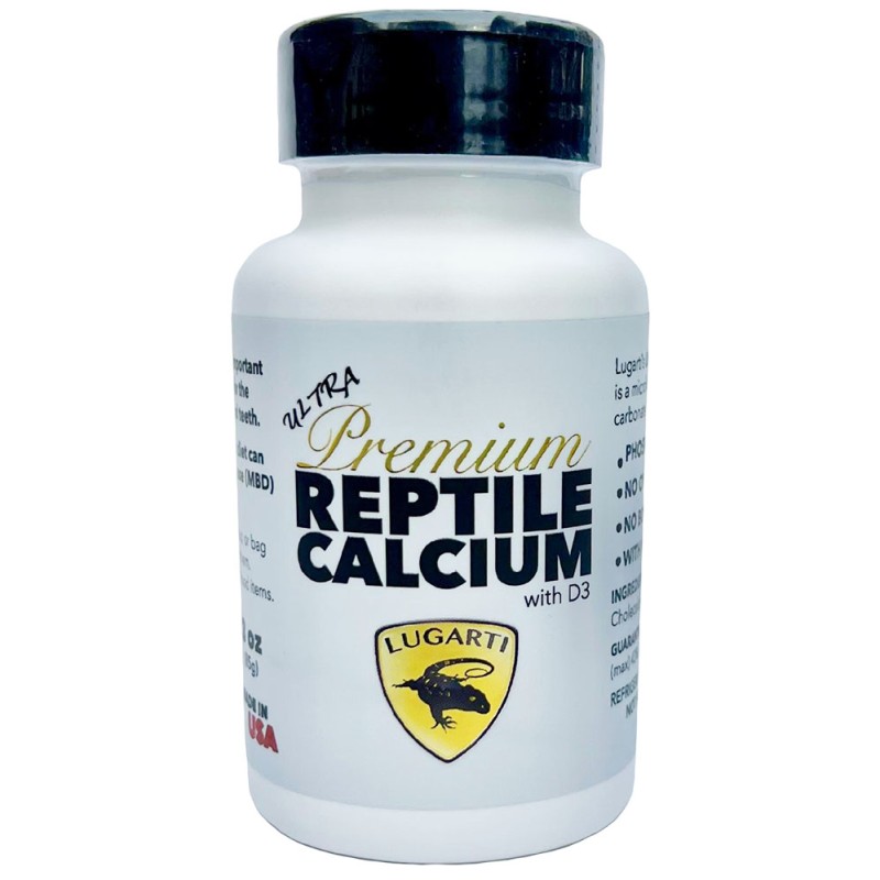 Ultra Premium Reptile Calcium - with D3 - 3 oz