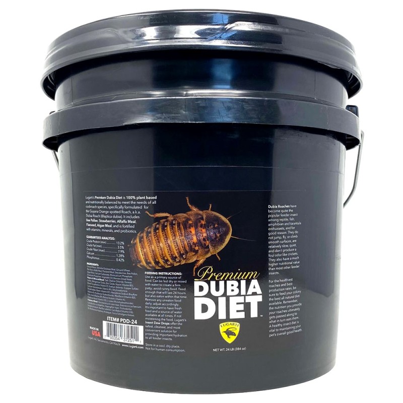 Premium Dubia Diet - 24 lbs