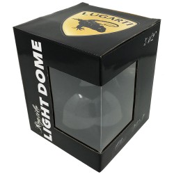 Reptile Light Dome - Gloss Black - 5 1/2"