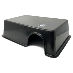 Reptile Hide Box - Black - Small