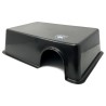 Reptile Hide Box - Black - Medium