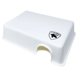 Reptile Hide Box - White - X-Small