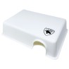 Reptile Hide Box - White - Medium