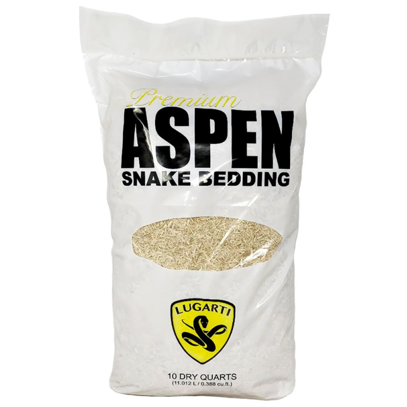 Premium Aspen Snake Bedding - 10 qt