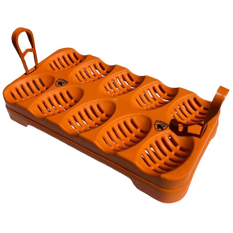 Reptile Egg Tray - Citrus Orange