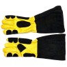 Professional Reptile Handling Gloves - Hazard Yellow