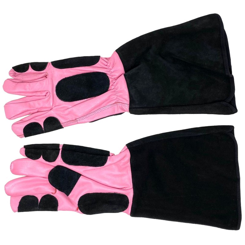 Professional Reptile Handling Gloves - Hot Pink