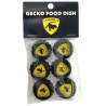 Gecko Food Dish - Retail Pack - Matte Black